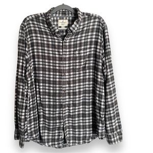 AE Seriously Soft Flannel Shirt Men’s Classic Fit Size XL